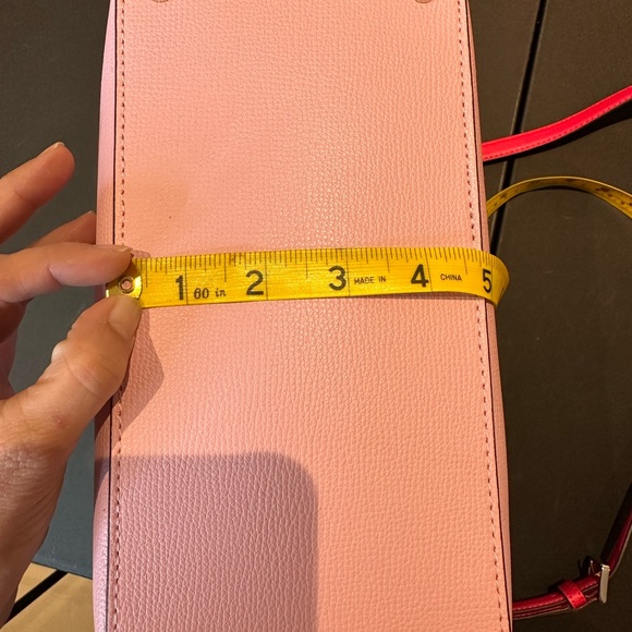 Kate Spade palm pink color block large bucket bag. NWT - Picture 8 of 12